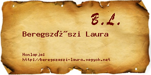 Beregszászi Laura névjegykártya